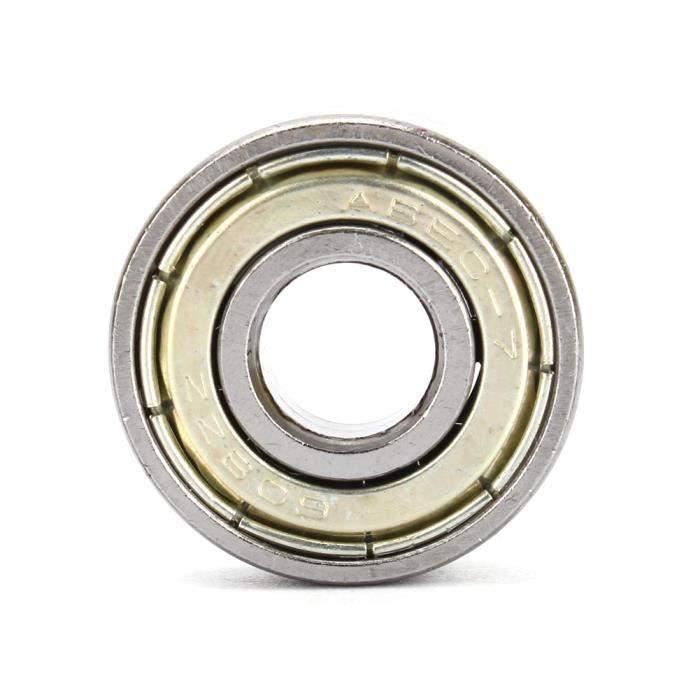 Lot De 30 Roulements à Billes 608zz – Acier Carbone, 8x22x7 Mm, Double Joint, Haute Précision – Pour Skateboard, Patins, Trottinette