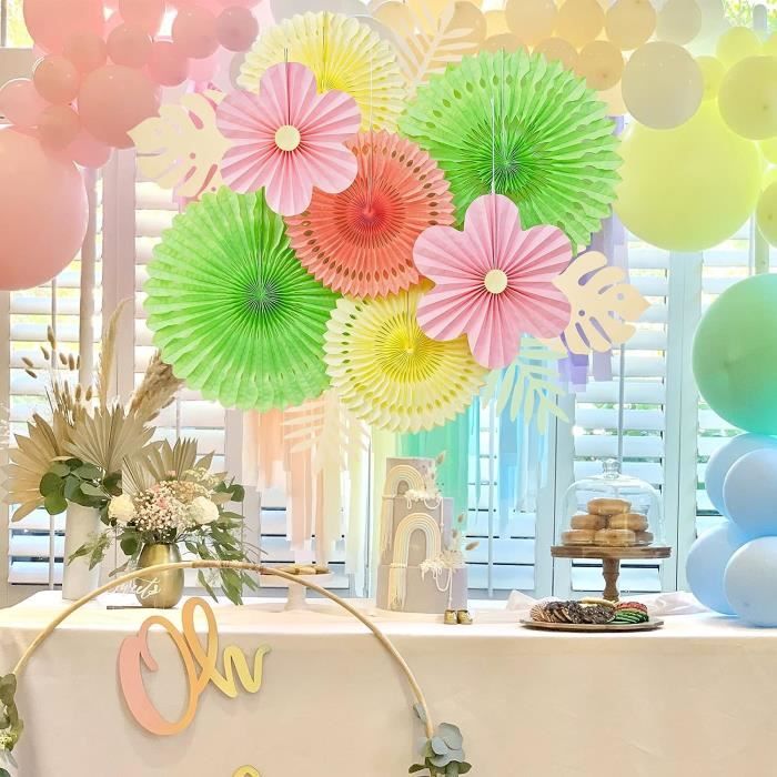 Lot de 8 chapeaux coniques avec pompons en papier doré pour fête d' anniversaire - Chapeau coloré pour enfants et adultes Lot de 8 chapeaux coniques avec pompons en papier doré pour fête d' anniversaire - Chapeau coloré pour enfants et adultes
