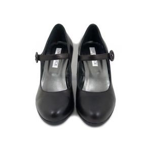 escarpin cuir souple femme