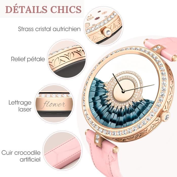 Montre connectée swarovski 2025 femme