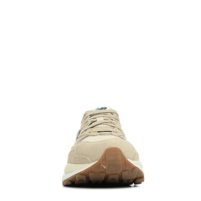 Basket New Balance M5740 Homme Daim Nubuck Lacets Beige