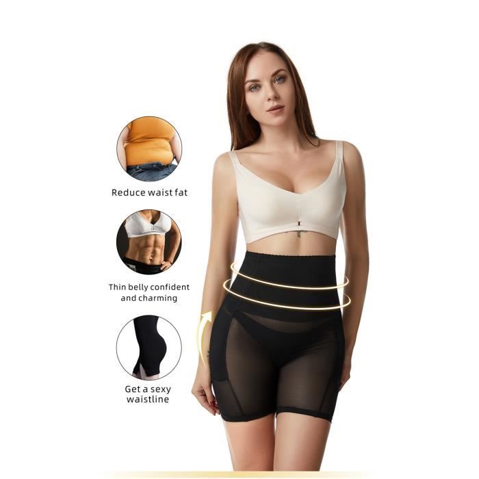 For Belly Fat Junlan Femme Culotte De Contrôle Body Shaper Butt Lifter Rembourré Hanche Enhancer Sans Couture Sous-Vêtements Haute Taille (Beige, Small For Women Walmart
