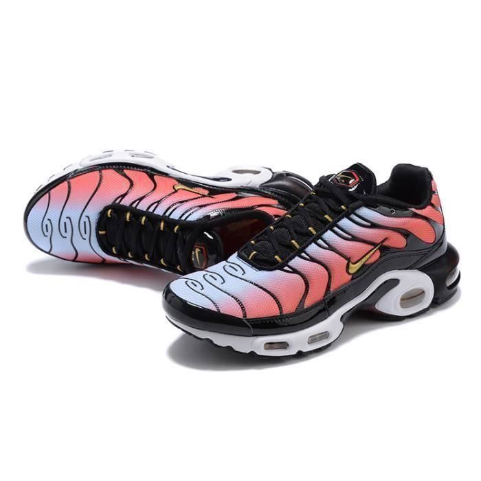 Nike Basket TN Plus Homme Chaussures Entra nement de Sport Rose