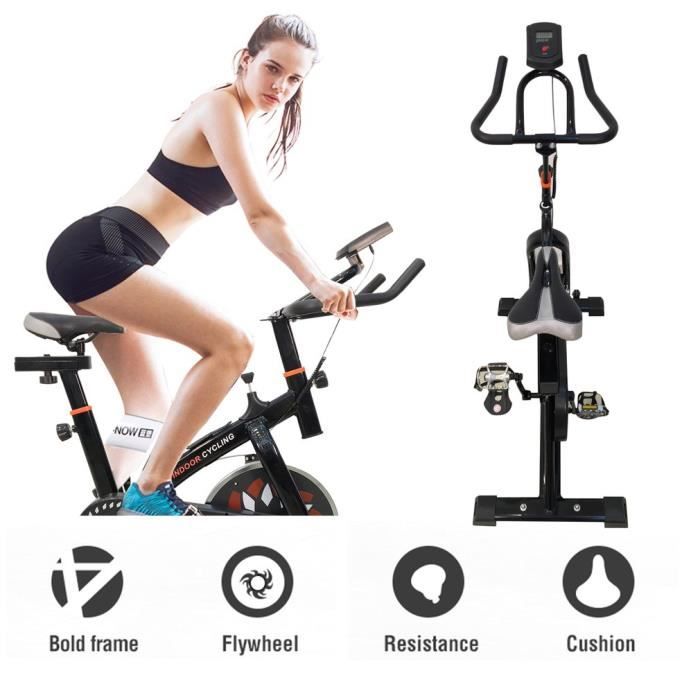 Velo d appartement home trainer velo d interieur pour adulte Cdiscount Sport