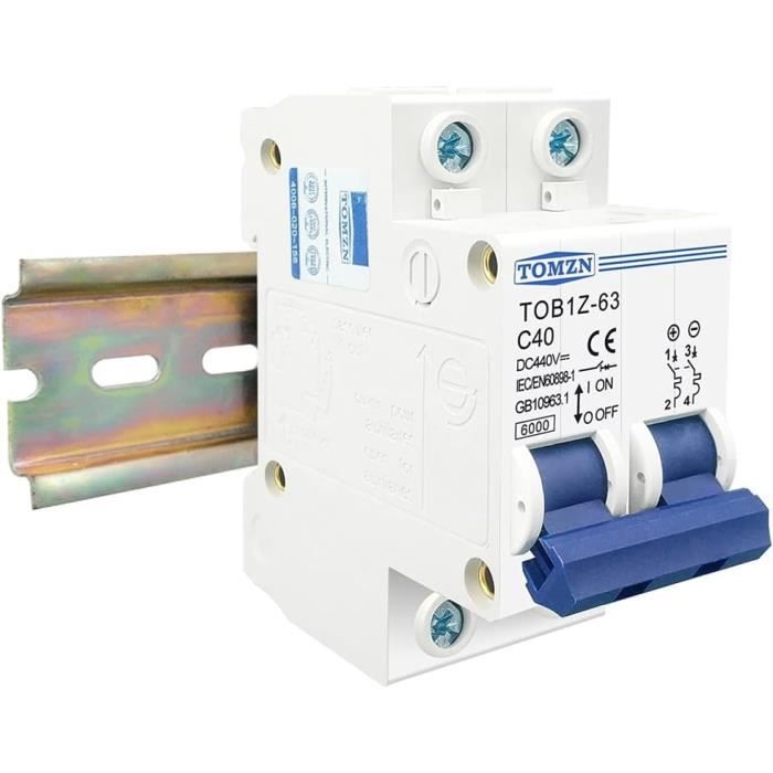 Disjoncteur Différentiel SAYTAK 2P Type A 40A 30mA - Protection Surcharge Et Fuites 6KA 220V