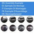 Lupex Shop Housses de siège auto compatibles pour Twingo Noir Camouflage Clair-3