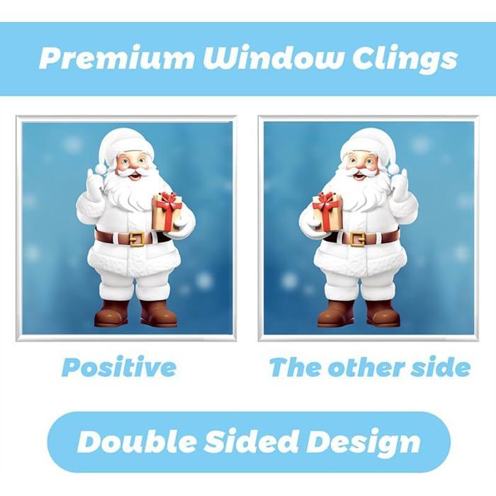 CCYKXA 140PCS Noël Autocollants Fenetre Pour Accueil/Boutique