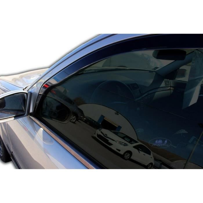 Déflecteurs De Vent Heko Pour Nissan Micra K13 2010-2017 | Ensemble 2 Pièces | Installation Intérieure
