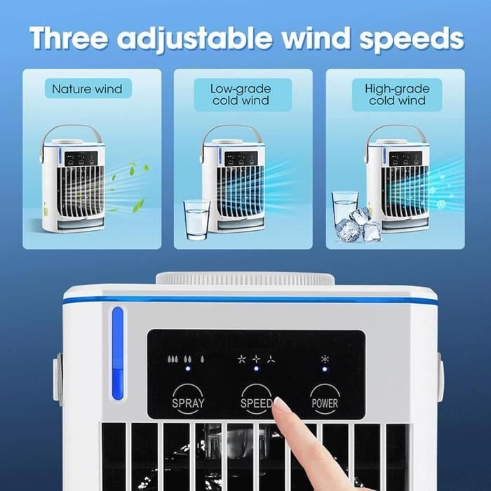 Climatiseur Mobile Ultra Silencieux 3 Vitesses De Ventilateur Petite — free download