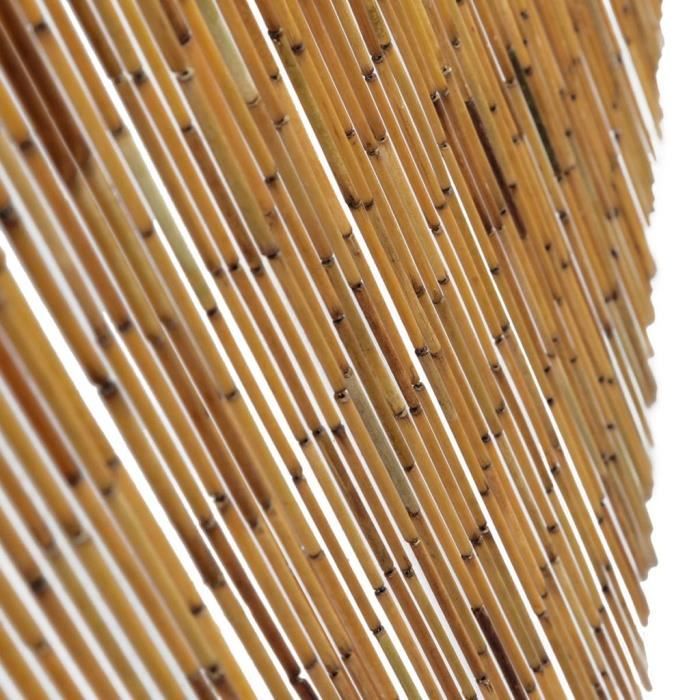Rideau De Porte Perles En Bois LNINNERY 31 Lignes - 91 X 220 Cm Protection Insectes Décoration Naturelle