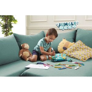 Crayons De Cire LandJoy En Forme De Fusée – 24 Couleurs Vives, Non Toxiques, Pour Enfants De 1 à 6 Ans, Certificat CE
