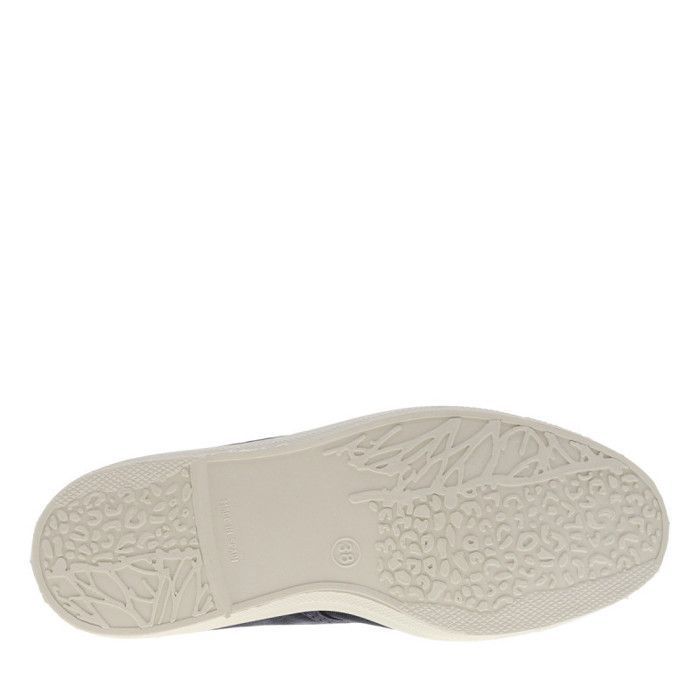 Tennis Eco-Responsable Enfant Natural World Ingles - Bleu - A élastique