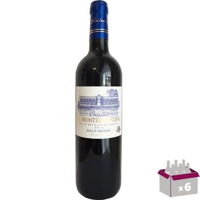Château Le Monteil D'Arsac 2013 Haut Médoc Cru Bourgeois - Vin rouge de Bordeaux