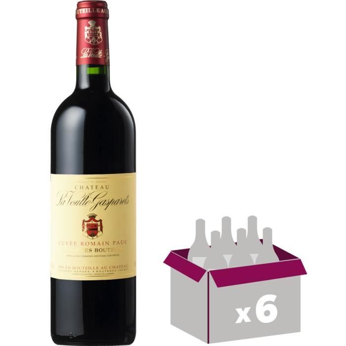 CHÂTEAU LA VOULTE GASPARETS 2013 Cuvée Romain Pauc Corbières Boutenac - Rouge - 6x 75 cl