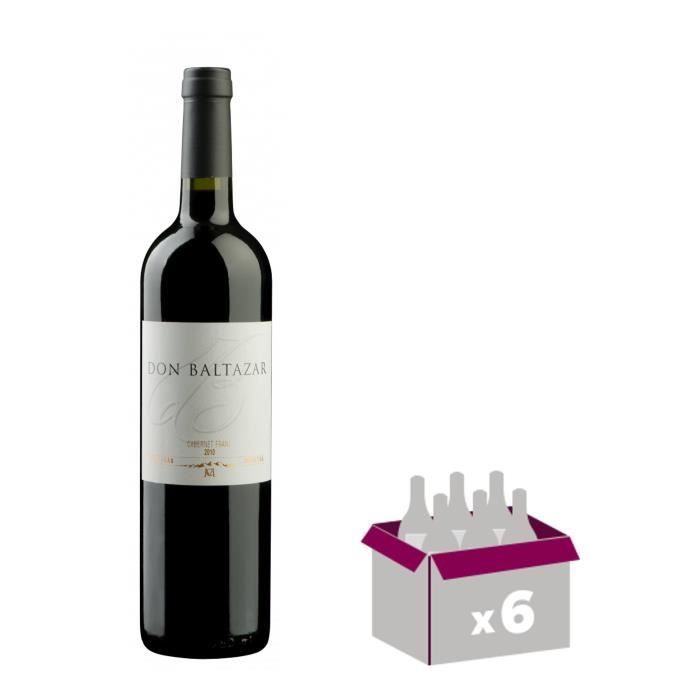 DON BALTAZAR Cabernet Franc Vin d'Amérique du Sud - Rouge - 75 cl x 6