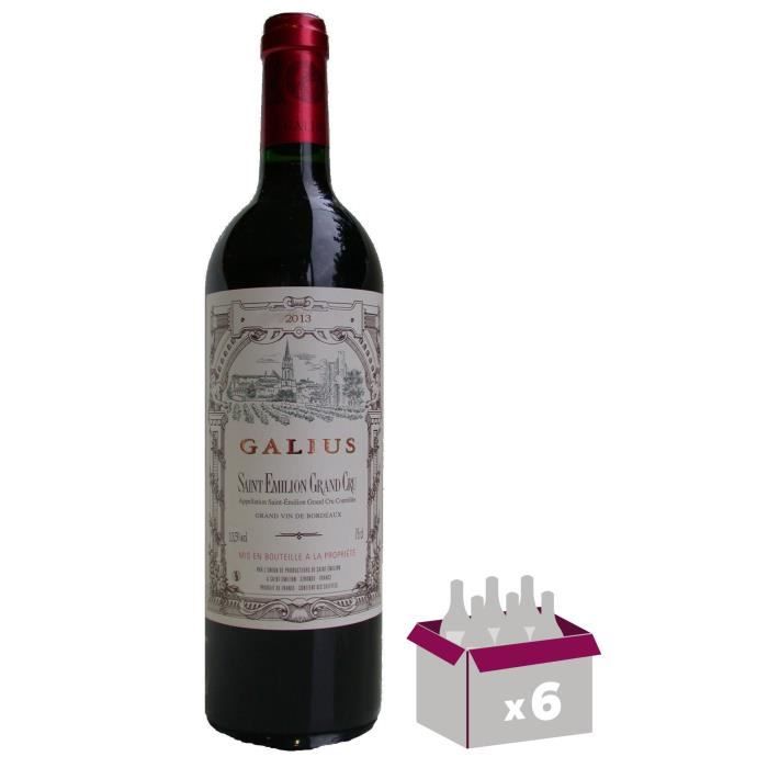 Galius 2013 Saint-Emilion Grand Cru - Vin rouge de Bordeaux