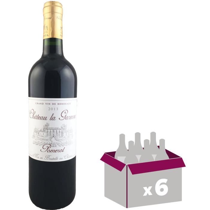 Château La Garenne Pomerol 2013 - Vin rouge x6