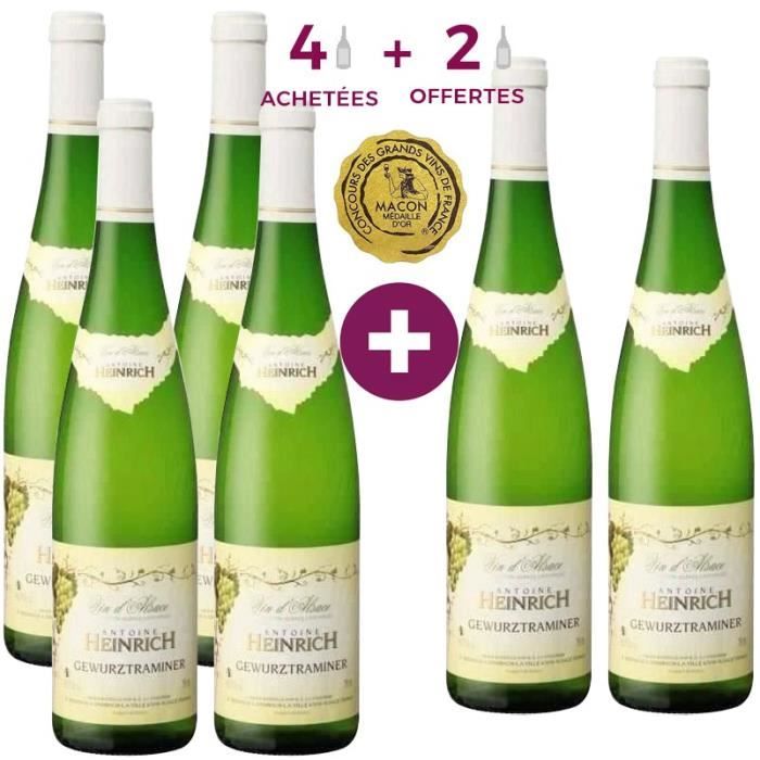 Heinrich - Gewurztraminer - Vin blanc d'Alsace x6