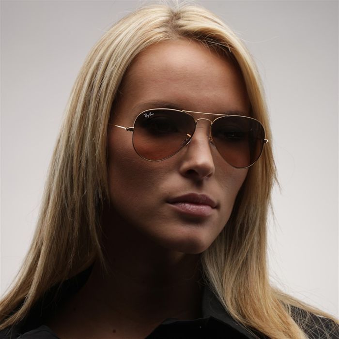 RAY BAN Lunettes de Soleil Aviator Mixte Dore Achat Vente lunettes de soleil Mixte Adulte Neuf Cdiscount