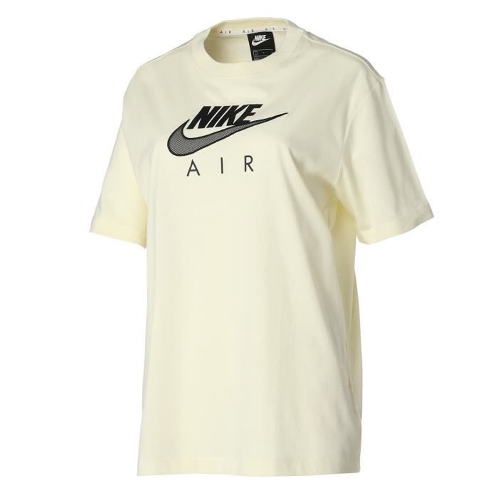 NIKE T-Shrt Air Women's Boyfriend Beige 