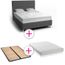 Finlandek Ensemble Lit Adulte 140x190 Cm Matelas Sommier