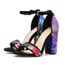 chaussures paillettes multicolores