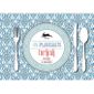 Bloc De 48 Sets De Table Decoratifs En Papier Motifs Turcs Pepin