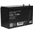GreenCell®  Rechargeable Batterie AGM 12V 7Ah accumulateur au Gel Plomb Cycles sans Entretien VRLA Battery-0