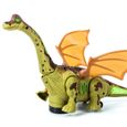 Dinosaures Jouet, Rugissent Réalistes Dinosaure, Jouet Figurine de Dinosaure pour Enfant de 3 ans de plus - 40*20*35cm - VERT-0