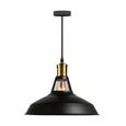 Industriel Fer E27 Suspension Lampe Cuisine Retro Riel Fer E27