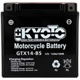 KYOTO - Batterie moto - Ytx14-bs - L150mm W87mm H 147mm-0