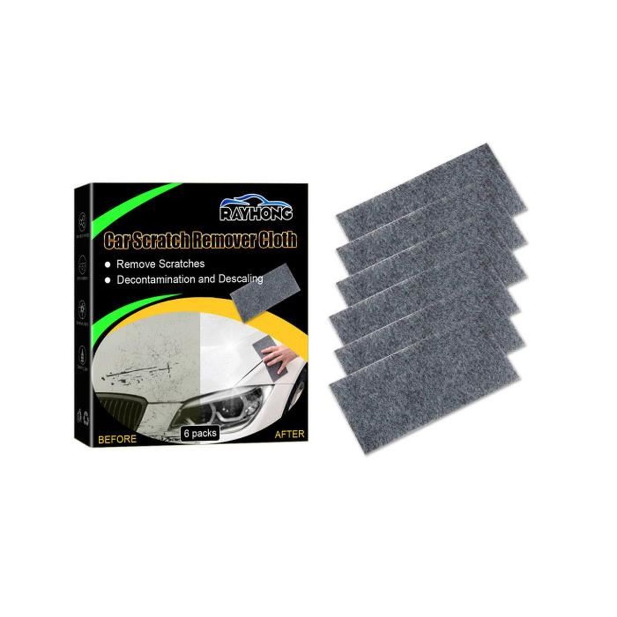 Crème Réparatrice Rayures Voiture GXGM - 100ml Avec éponge - Élimine Micro-rayures Et Traces - Pour Entretien Auto