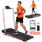 Wenoker Tapis de course pliable avec inclinaison, 12 km/h, Walking Pad avec supports pour les bras, télécommande et app