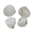 COCO PAPAYA Pierre de Lune - Naturel - 40/50g - 4 à 5 pierres - Cristal blanc - Origine Brésil