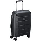 DELSEY PARIS - Valise cabine Noir DELSEY BINALONG polypropylène avec code TSA trolley 4 Roues 55cm Ultra léger