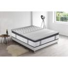 SAMPUR Sur-matelas 140x190-200 cm - Mousse mémoire de forme 50 kg/m³ - Ferme - CAMBRIDGE