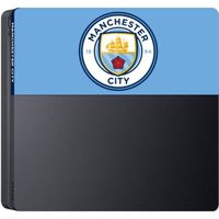 MCFC Manchester City - Façade (coque de personnalisation) pour PS4 Slim - Faceplate de customisation pour Playstation 4 Slim