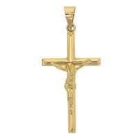 Jouailla - Pendentif croix avec le Christ en Or 750-1000 (305002)