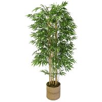 Bambou artificiel fabriqué à partir de roseaux naturels, idéal pour la décoration de la maison, arbre artificiel, plante artificiell