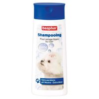BEAPHAR Shampooing Bulles pelages blanc ou clair - Pour chien - 250ml