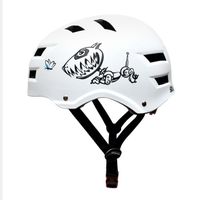 Casque de skate et de vélo - Skullcap by Capital Sports - coque intérieure absorbant les chocs -Taille M - Robodog