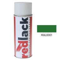 Redlack Peinture aérosol RAL 6001 Brillant multisupport
