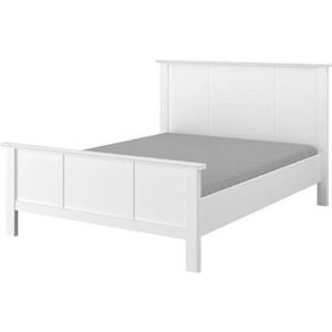 Manon Lit Adulte Classique Gris 140x190 Cm Achat Vente