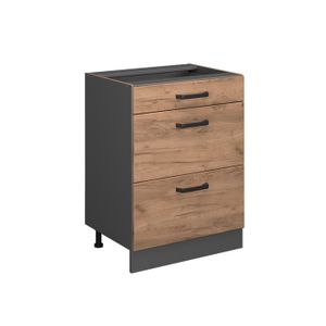 Elément haut de cuisine R-Line Chêne Artisan 57cm Vicco | Chêne Artisan