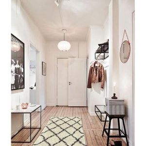 Tapis De Couloir Gris Tapis De Passage Couloir Color : A, Size : 60/×100cm Coffre-Fort /Étanche /À Lhumidit/é Anti-Statique Moderne Aisle Long Tapis Couloir