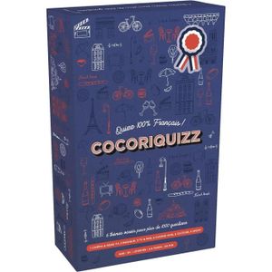 JEU SOCIÉTÉ - PLATEAU Cocoriquizz –100% Culture Française, Jeu De Sociét