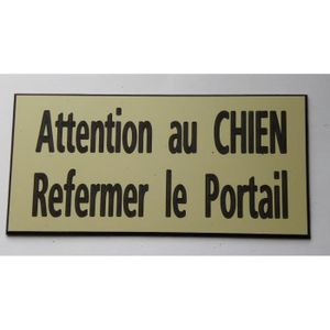 Pubblimania BERGER ALEMAND Panneau De Danger Pour Chien En Aluminium Rigide, D'une épaisseur De 3 Mm (20 X 30 Cm