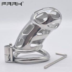 FRRK-111CD-45mm)Cage de chasteté inversée en acier inoxydable