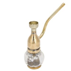 Lot De 4 Pipes à Huile En Verre 11,5 Cm - Diffuseur Aromathérapie Transparent