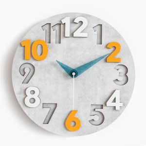 Rhythm 7543/20 Horloge Murale Quartz Avec Pendule Noyer couleurs pendule avec mélodie